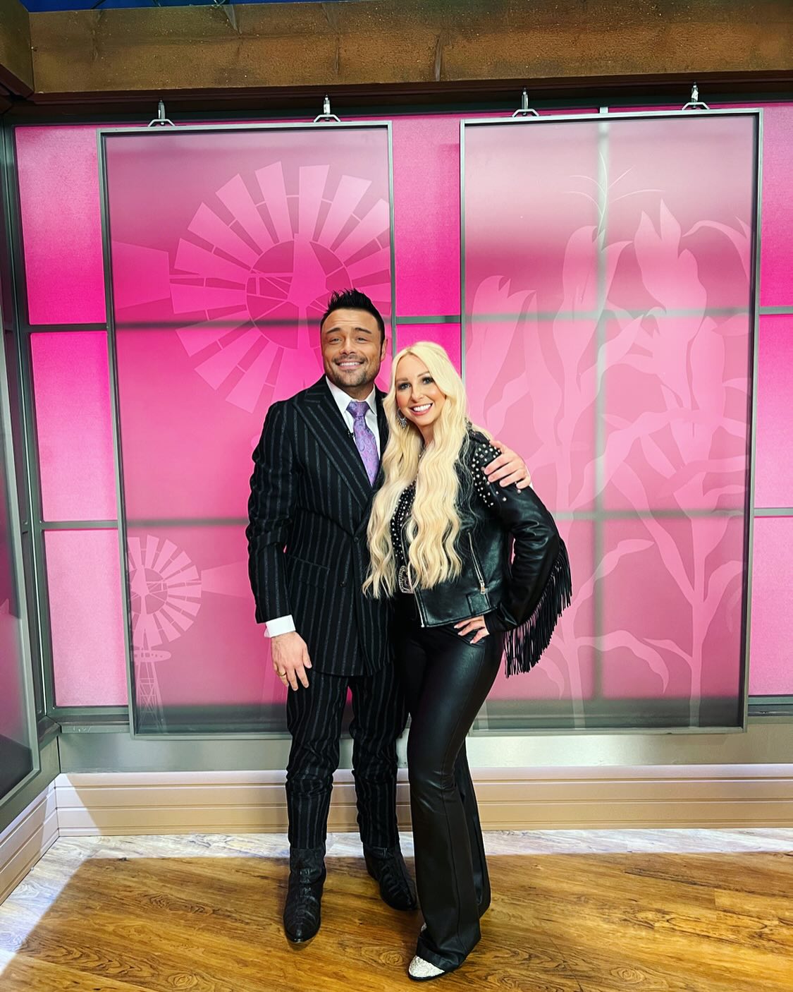Jeff Womack with Becca Bowen