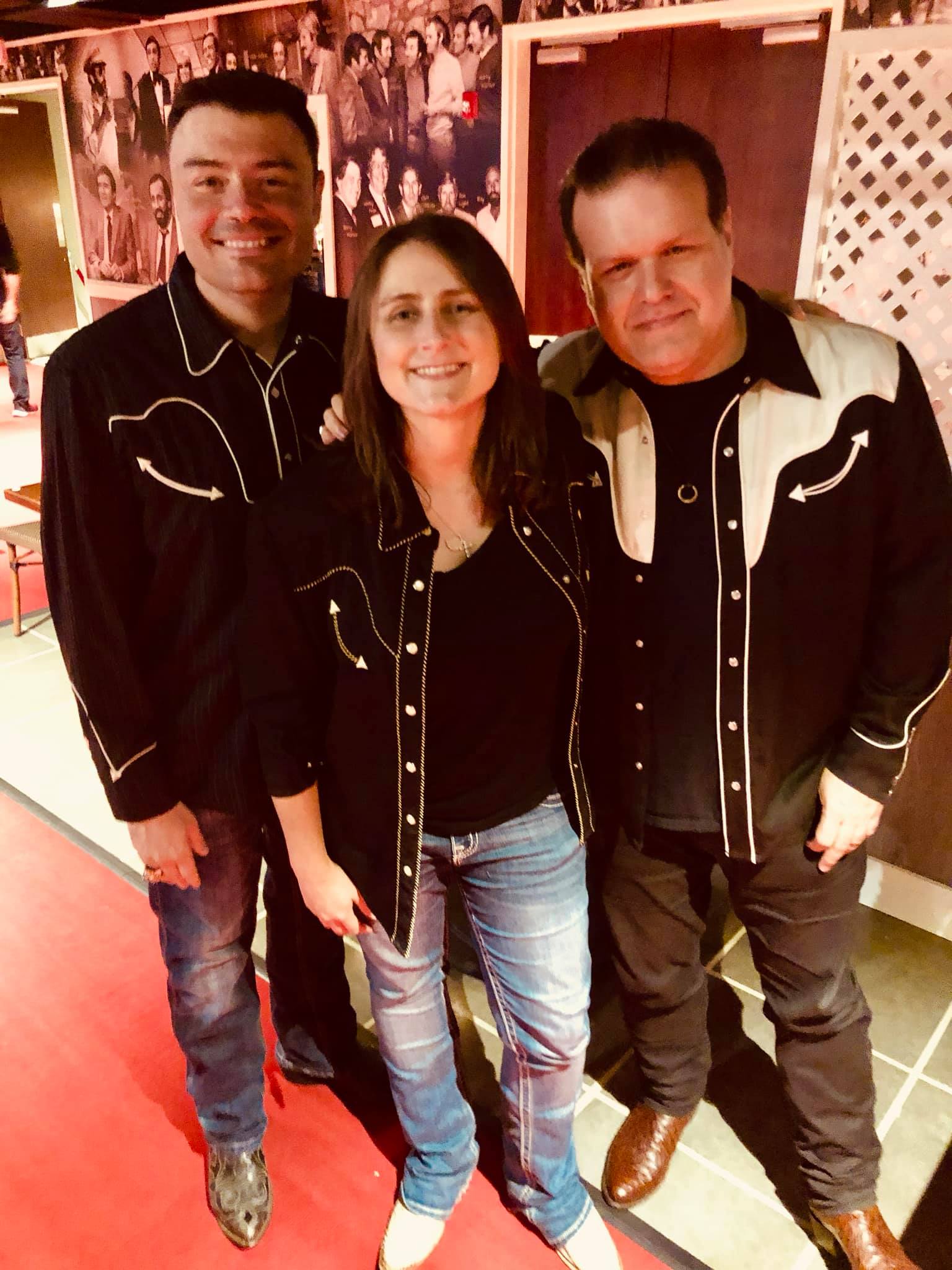 Jeff Womack with Erin Enderlin and Bobby Toberlin