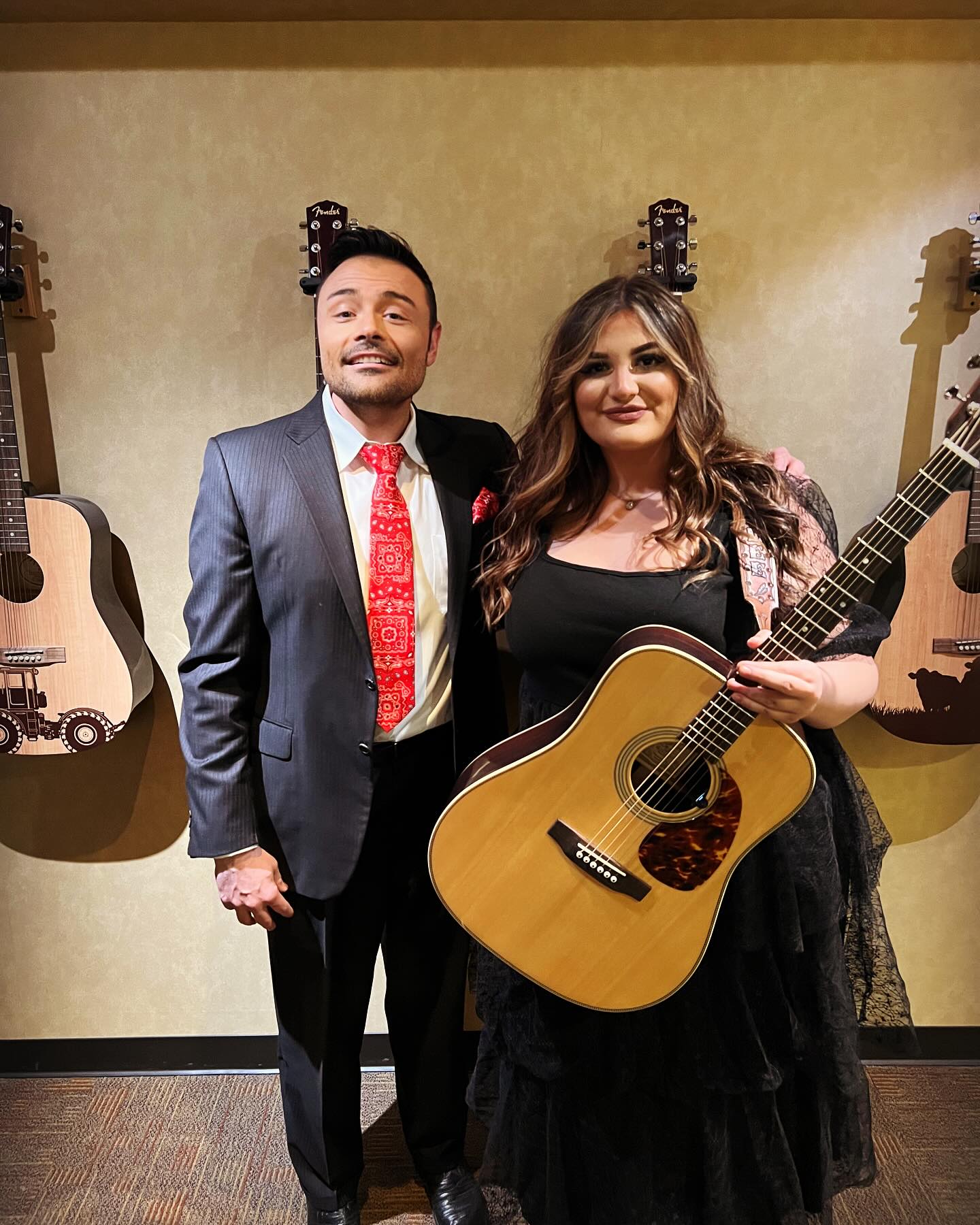 Jeff Womack with Jaelee Roberts