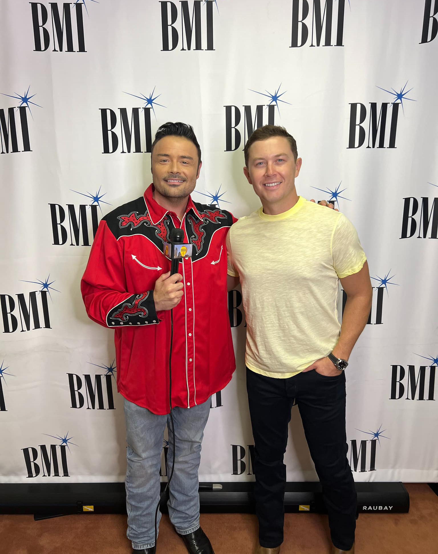 Jeff Womack with Scotty McCreery