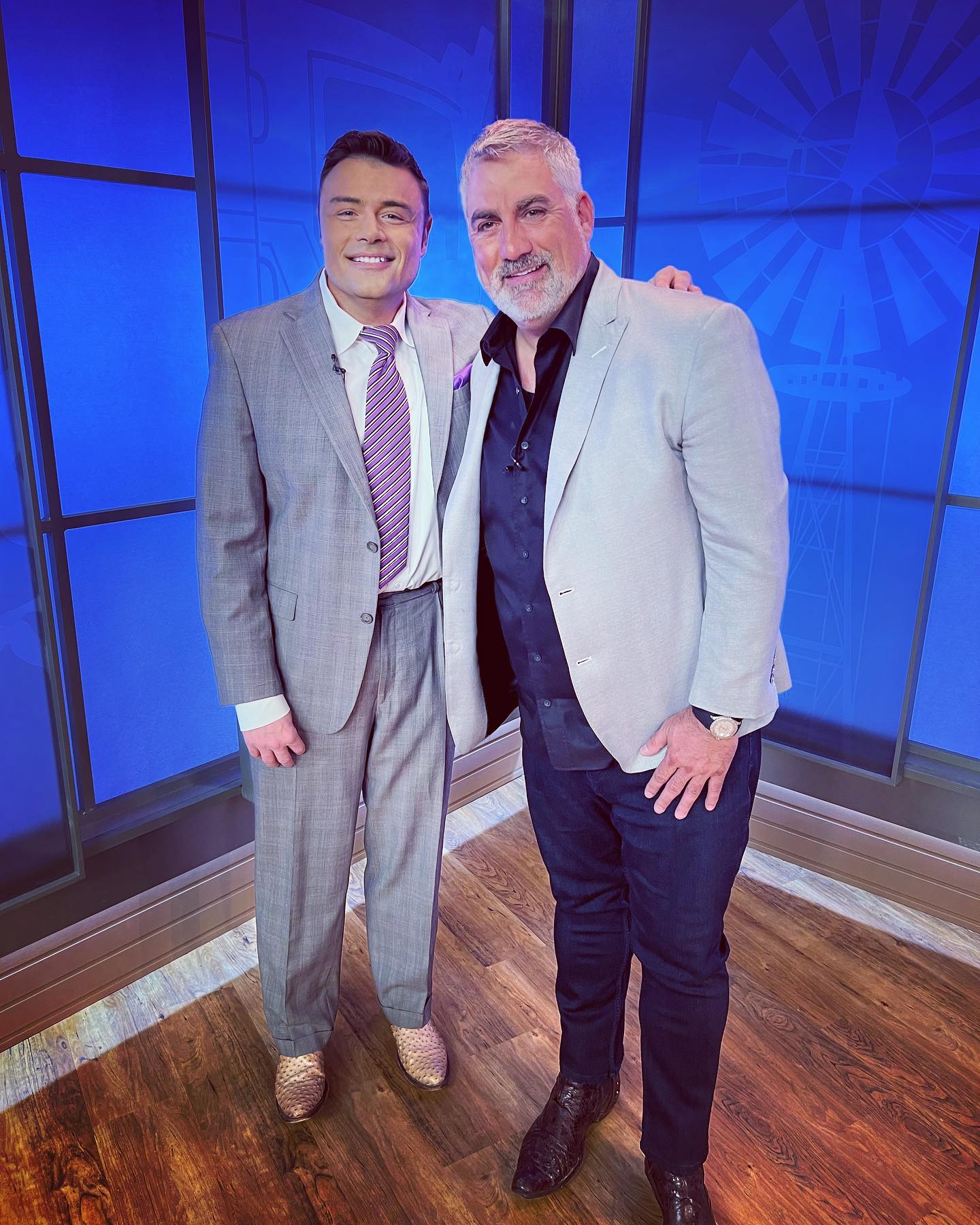 Jeff Womack with Taylor Hicks