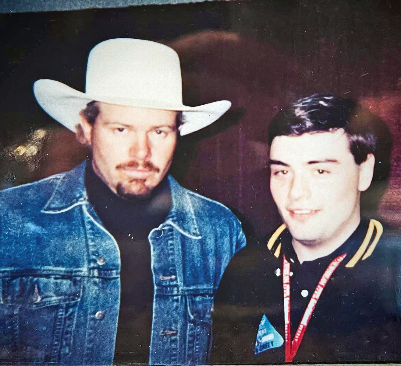 Jeff Womack with Toby Keith